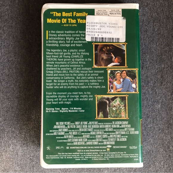 Disney VHS Lion King II Simba’s Pride & Might Joe Young - Picture 6 of 14